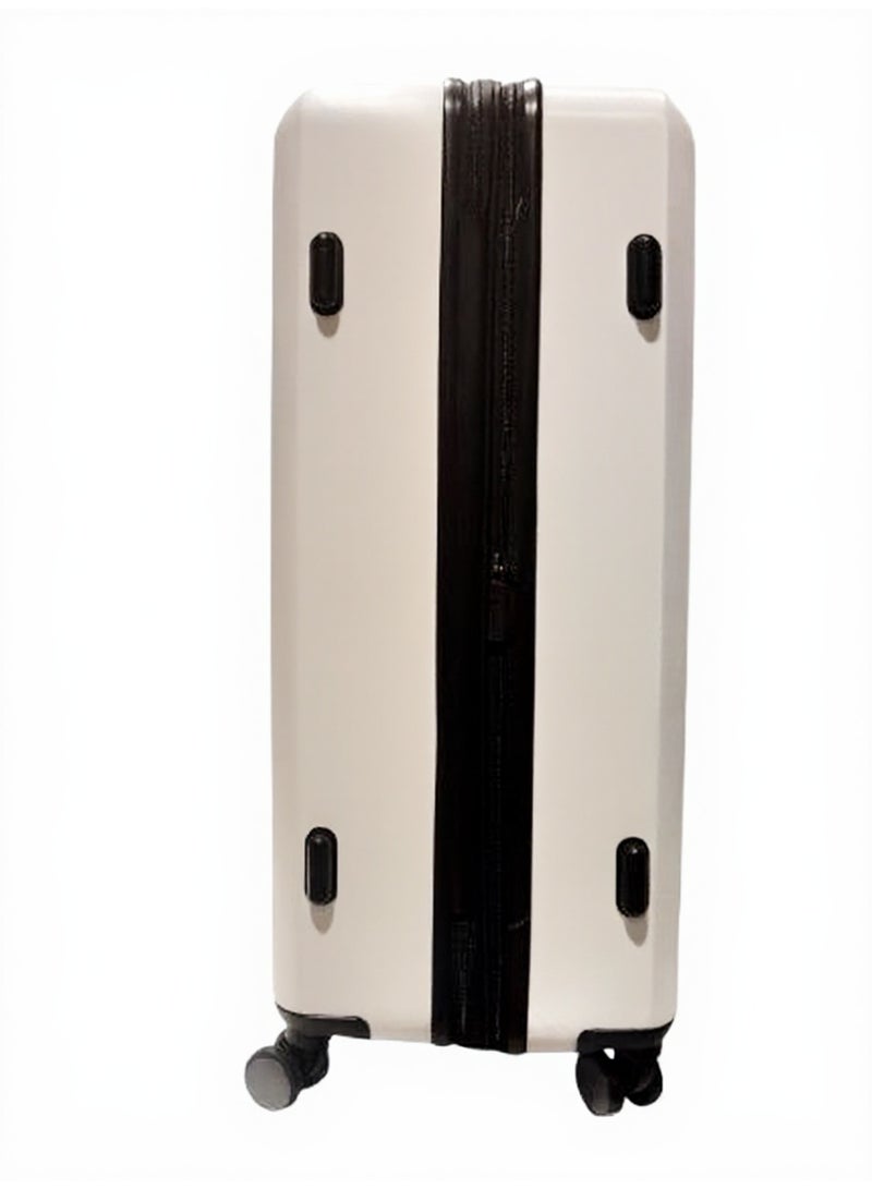 DKNY ECHO Hardside Luggage on Wheels for Unisex | Ultra Lightweight ABS on with Spinner Wheels 4 Color White - Image 4