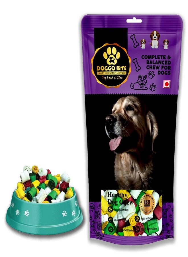 DOGGO BITE Rawhide Mix Chewable Nuggets-Dog Treats, 900 Gram,All Life Stages - Image 1