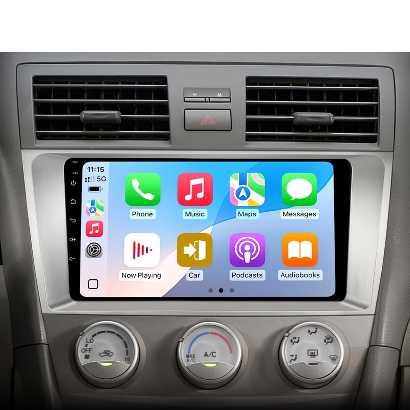 AINAVIGO 9 Car Stereo Radio for Toyota Camry 20062011 Wireless CarPlay Android Auto 5G WiFi GPS Navigation IPS HD Touchscreen BluetoothFMSWC Plug Play with 1080P Backup Camera - Image 2