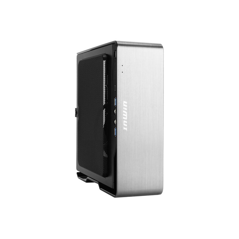 حالة InWin Chopin MAXMiniITX تشمل مزود طاقة 200 واط 80 ذهبية تدعم معالجات AMD و Intel شريط IO قابل للتخصيص فضي IWCSCHOPINMAXSILPS200W