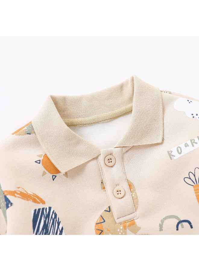 Boys' Winter Handsome Preppy Style Top Toddler Casual Base Layer - Image 5