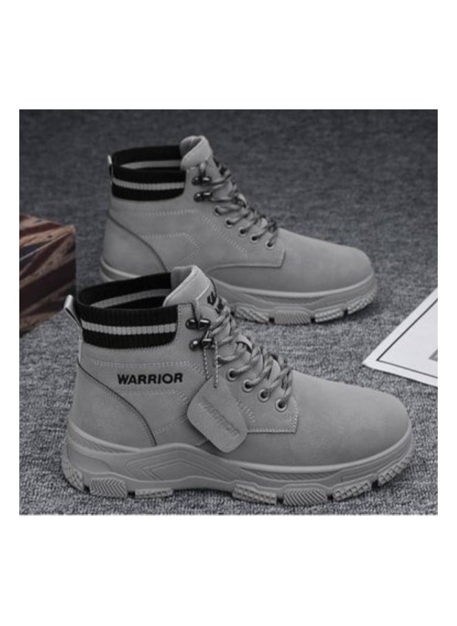 Warrior Men's Fashion Trend High Top Board Shoes 