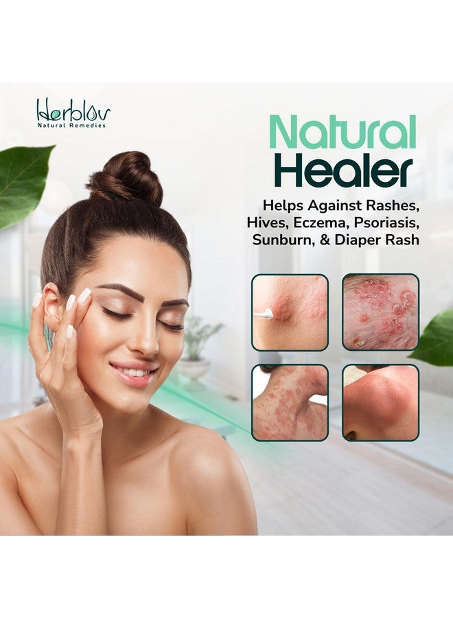 هيربلوڤ بلسم شحم البقر - بلسم متعدد الأغراض من شحم البقر المخفوق الطبيعي والعسل - لوشن مرطب للوجه والجسم لعلاج الأكزيما والبشرة المتشققة والجافة والحكة والتهيج - منتجات العناية بالبشرة لإصلاح البشرة، صنع في الولايات المتحدة الأمريكية - Image 4