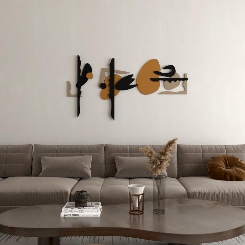Marktna Abstract art wooden decorative sculpture - Image 2