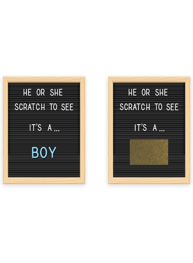My Scratch Offs Its a Boy Letter Board Gender Reveal Scratch Off Scratcher Lottery Tickets Cards Family Friends 25 pack - Image 2