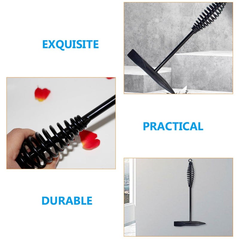 300g Welding Chipping Hammer with Coil Spring Handle Portable Metal Slag Tool for Welder Repair Metalwork - Image 4
