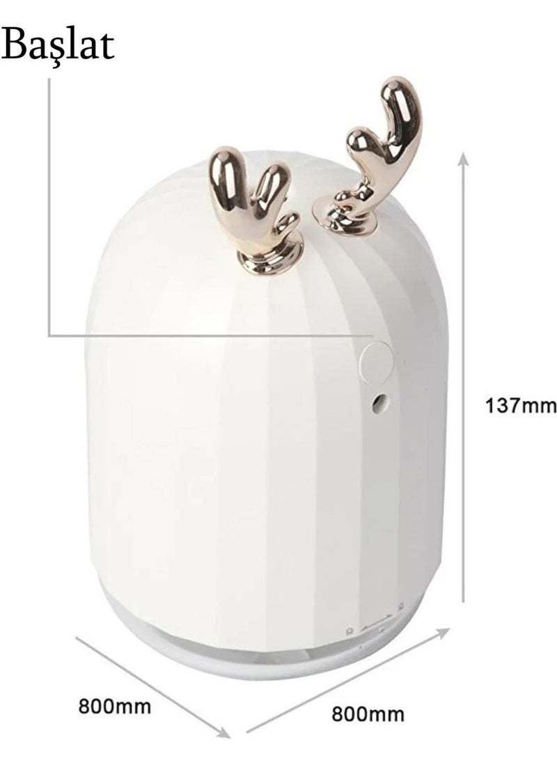 Modaba - Geyikli LED Light Air Humidifier Steam Machine Lovely Humidifier - Image 1