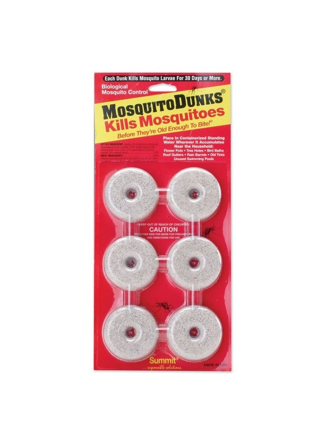 SUMMIT Responsible Solutions 110-12 Mosquito Dunks 6-Pack - Image 1