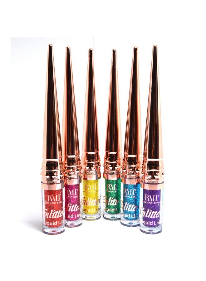 Romantic Beauty 1 Metallic Glitter Liquid Liner Eyeliner Eye Liner Shimmery E2201As + Free Zipper Bag - Image 3