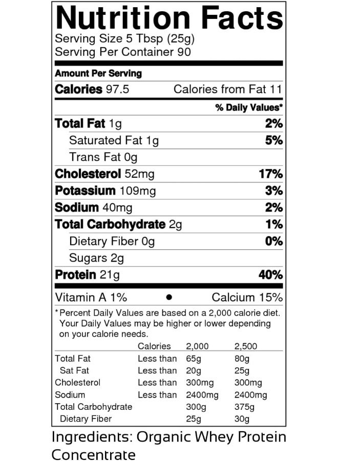 Raw Organic Whey 5LB - USDA Certified Organic Whey Protein Powder - Image 5