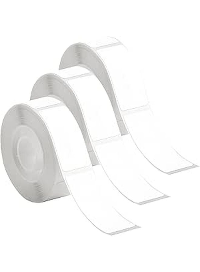 Self Adhesive Printable Tags 3 Rolls 160 Labels Per Roll Waterproof Tear Resistant Handwritten Labels - Image 1