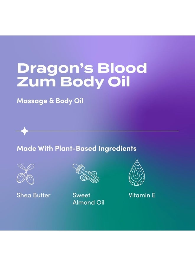 ZUM Zum Massage and Body Oil - Dragon's Blood - 4 fl oz - Image 4