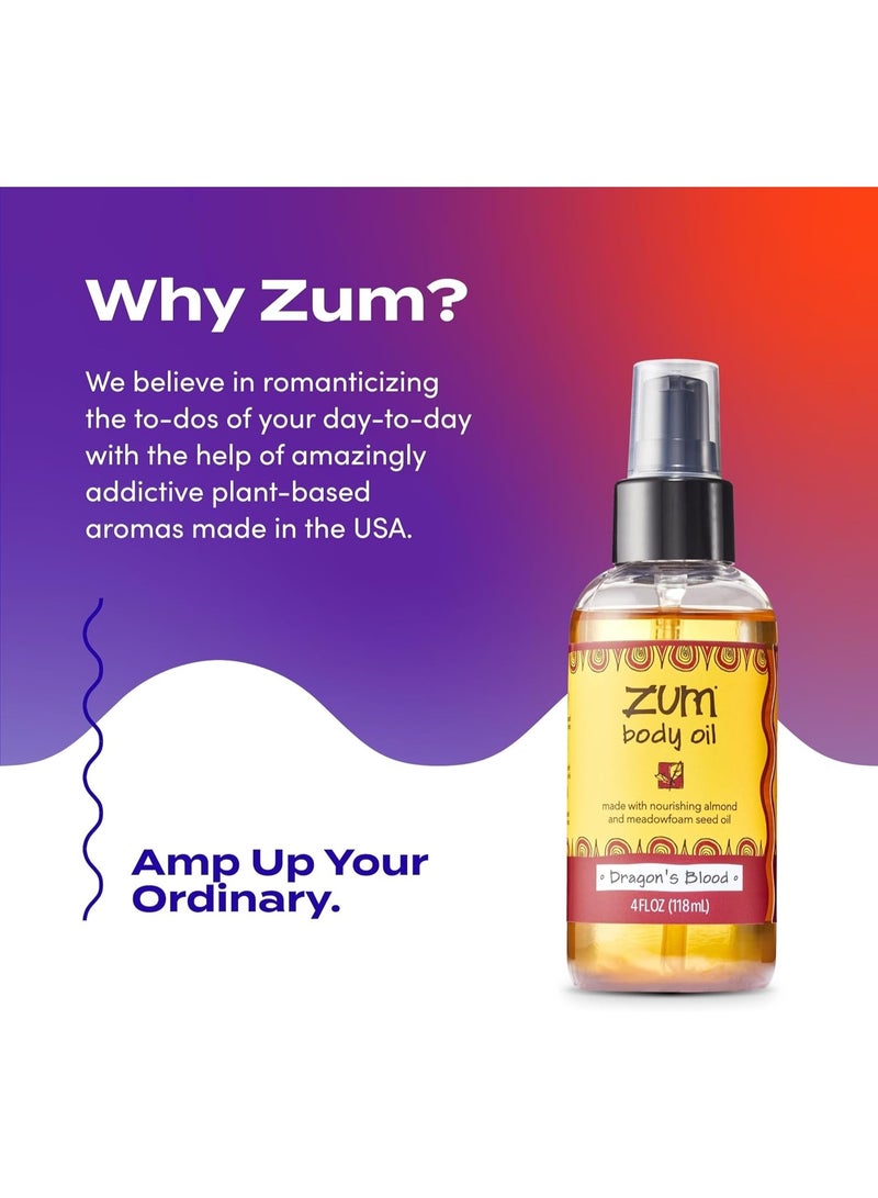 ZUM Zum Massage and Body Oil - Dragon's Blood - 4 fl oz - Image 2