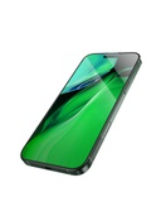 جرين ليون واقي الشاشة Green Lion 3D Silicone Plus لهواتف iPhone 15 و16 – شفاف - Image 1