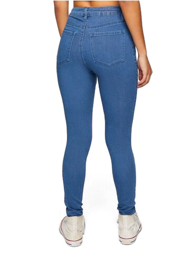FOREVER 21 - Super Stretch Skinny Curvy Jeans - Image 1