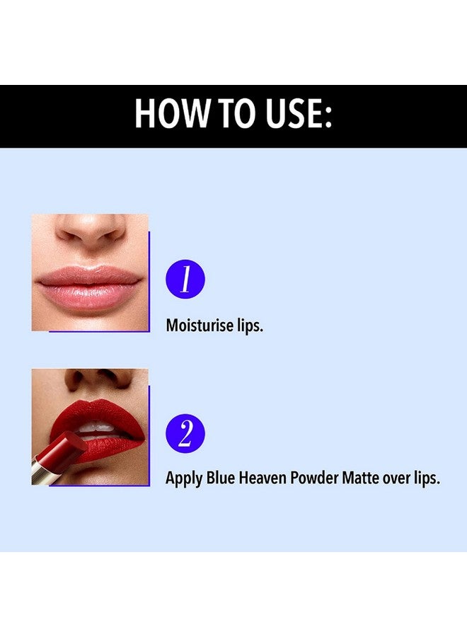 Blue Heaven بودرة مات - ملكة الأحمر Rm04 - Image 5