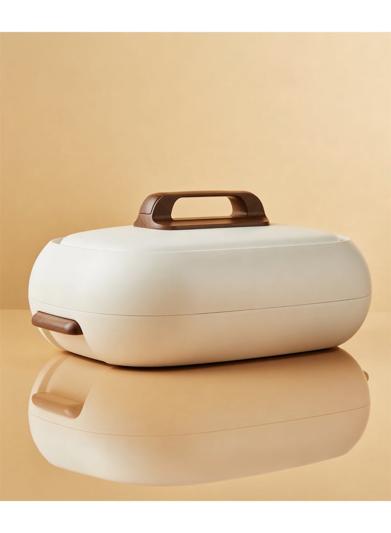 Raz Premium Insulated Hot Pot Casserole – Double Wall Thermal Food Warmer with Stainless Steel Inner & Soft-Touch Body – Elegant Serving for Rice, Curry & Majlis Dining - Image 1