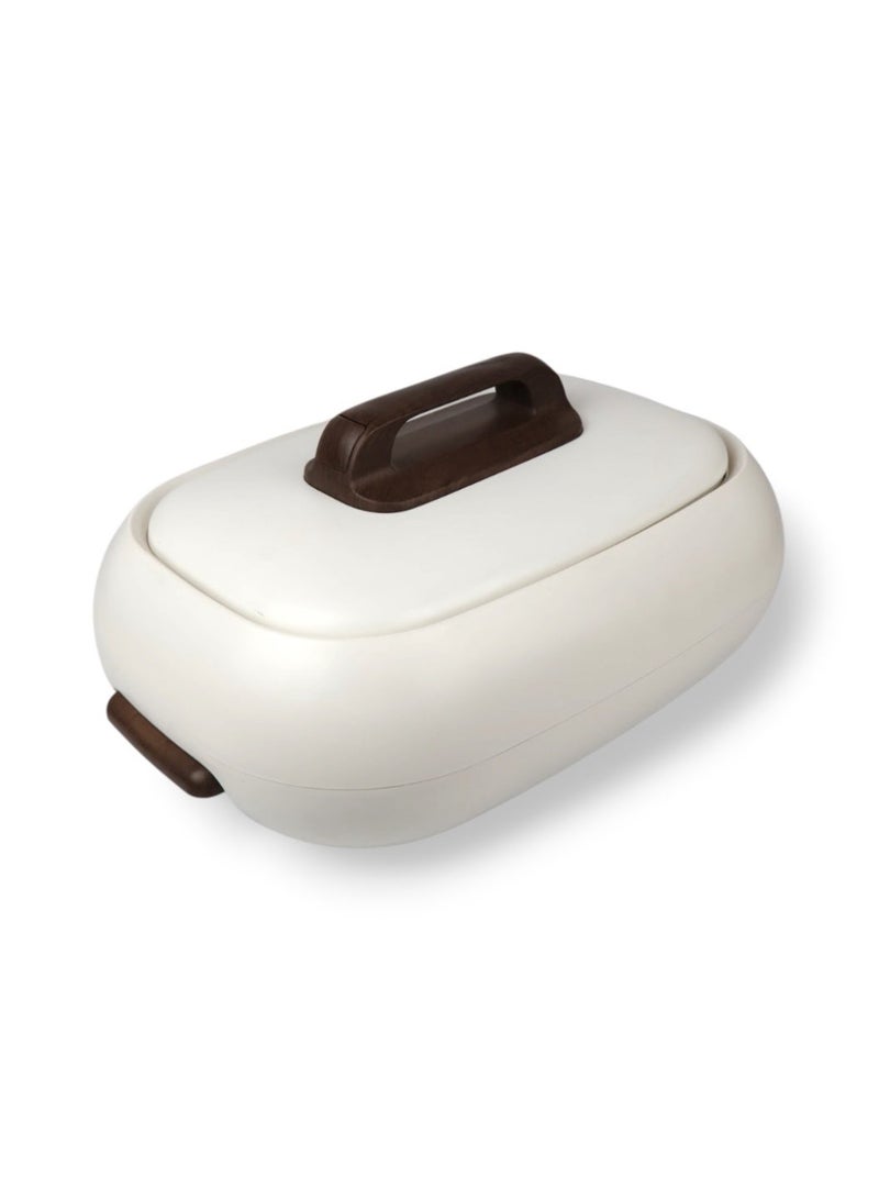 Raz Premium Insulated Hot Pot Casserole – Double Wall Thermal Food Warmer with Stainless Steel Inner & Soft-Touch Body – Elegant Serving for Rice, Curry & Majlis Dining - Image 4