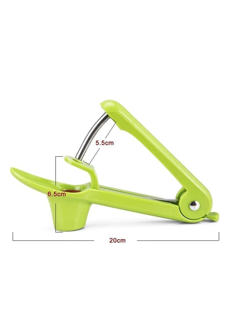 واي آند دي Cherry Pitter Tool, Olive Tool Stoner Corer Core or Seed Remove Portable Remover with Grips and Space-Saving Lock Design - Image 2