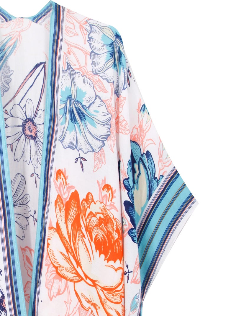 Breezy Lane Kimonos for Women Swimsuit Coverup Beach Cover Up for Swimwear Summer Kimono Cardigans Vacation Wear - Image 4