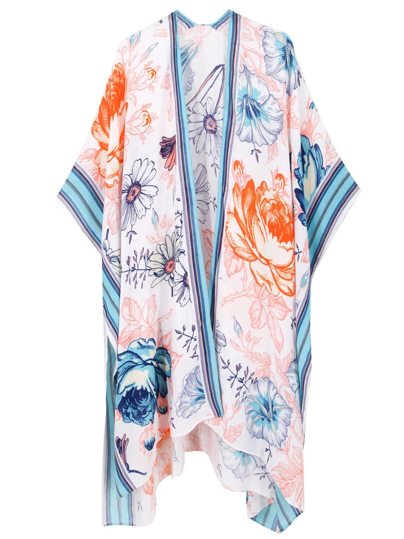 Breezy Lane Kimonos for Women Swimsuit Coverup Beach Cover Up for Swimwear Summer Kimono Cardigans Vacation Wear - Image 2