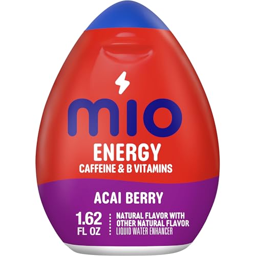 Mio Energy Water Enhancement 4 Flavor Variety Pack, Strawberry Pineapple Smash, Tropical Fusion, Acai Berry Storm and Wicked Blue Citrus, (Pack of 4). - Image 3