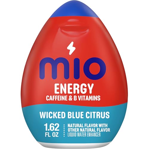 Mio Energy Water Enhancement 4 Flavor Variety Pack, Strawberry Pineapple Smash, Tropical Fusion, Acai Berry Storm and Wicked Blue Citrus, (Pack of 4). - Image 4