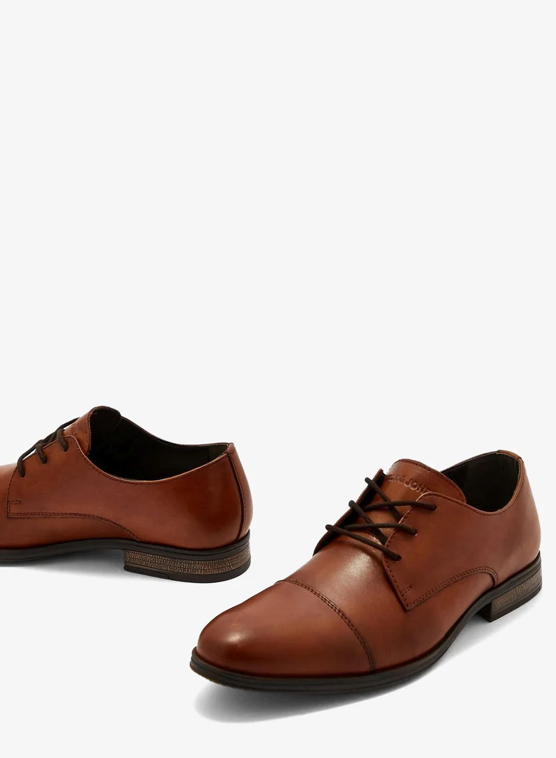 JACK & JONES Brown Formal Lace Ups Shoes for Men | Best Price UAE