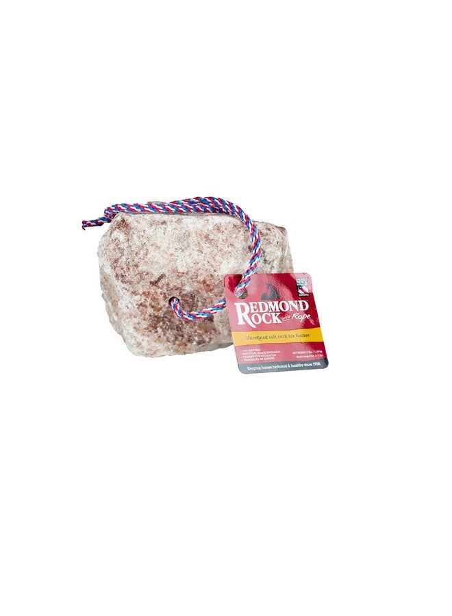 REDMOND - Rock on a Rope Unrefined Salt Rock for Horses; 3 to 5 lbs- … - Image 4