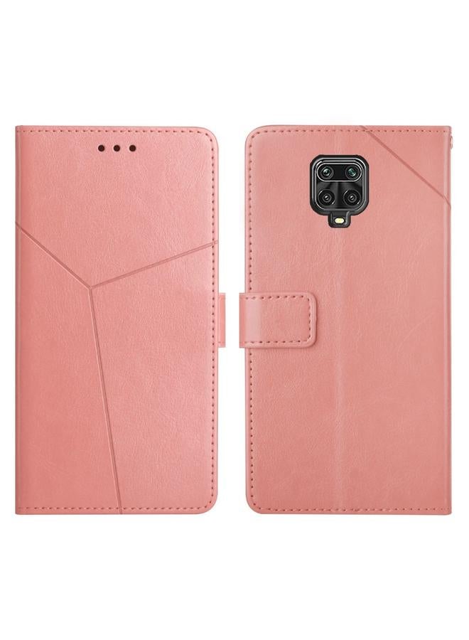 The Bros Case For Xiaomi Redmi Note 9 Pro 4G Y Stitching Horizontal Flip Leather Phone Case