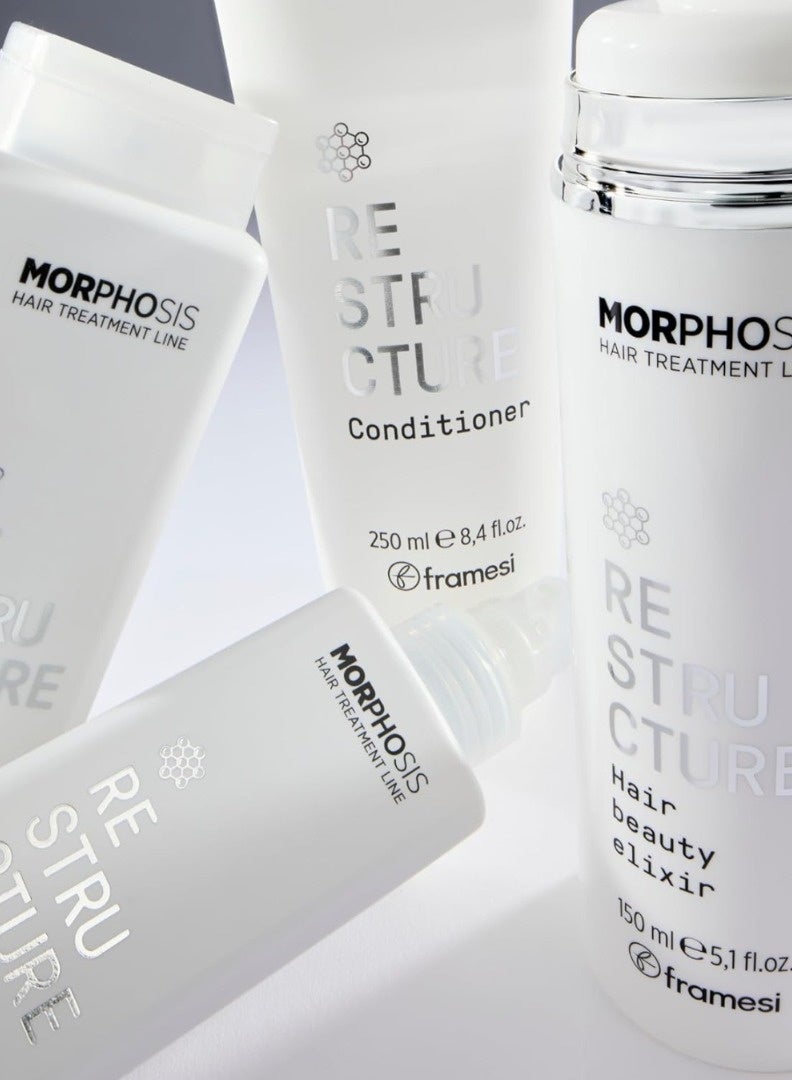 فراميسي خط علاج شعر Framesi New Morphosis - علاج Leave-In لإعادة الهيكلة 150 مل للشعر التالف - Image 2
