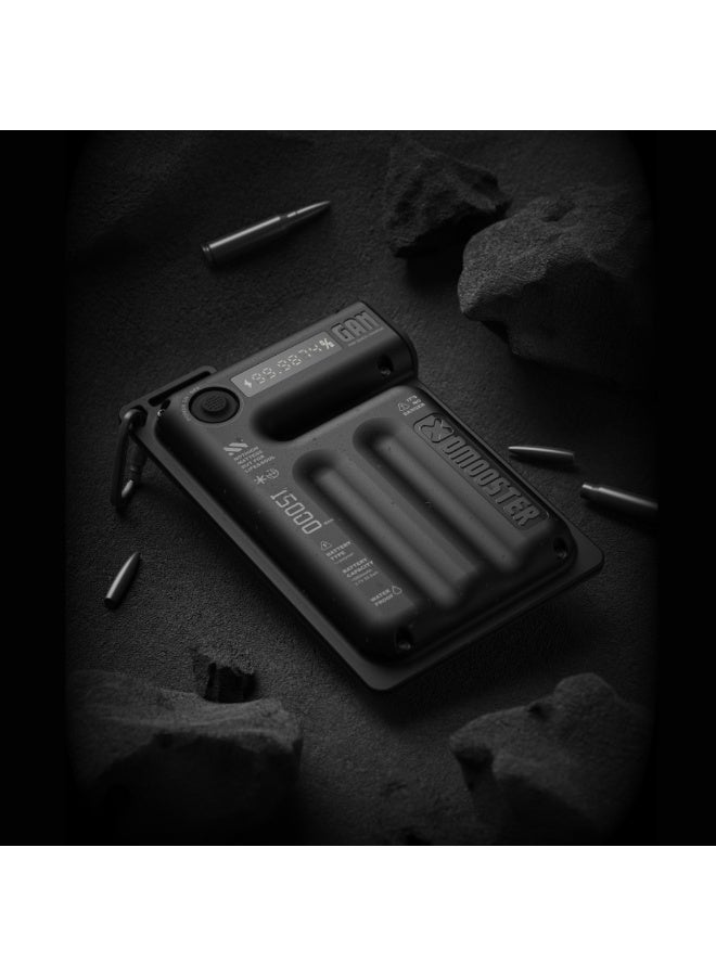 D MOOSTER Tactic D 150000mAh Rugged Power Bank - Black - Image 4