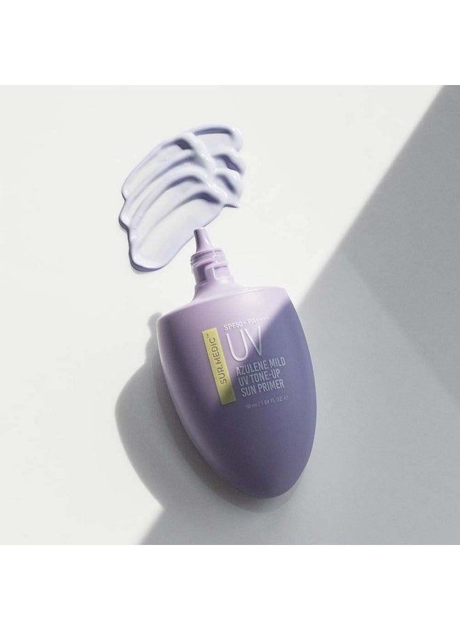 SUR.MEDIC+ - Mild Tone-Up Cream 1.69 Oz / 50Ml (All-In-One Tone Up Cream) - Sensitive Skin, Azulene Soothing, Hydrating Formulas, Korean Skin Care - Image 1