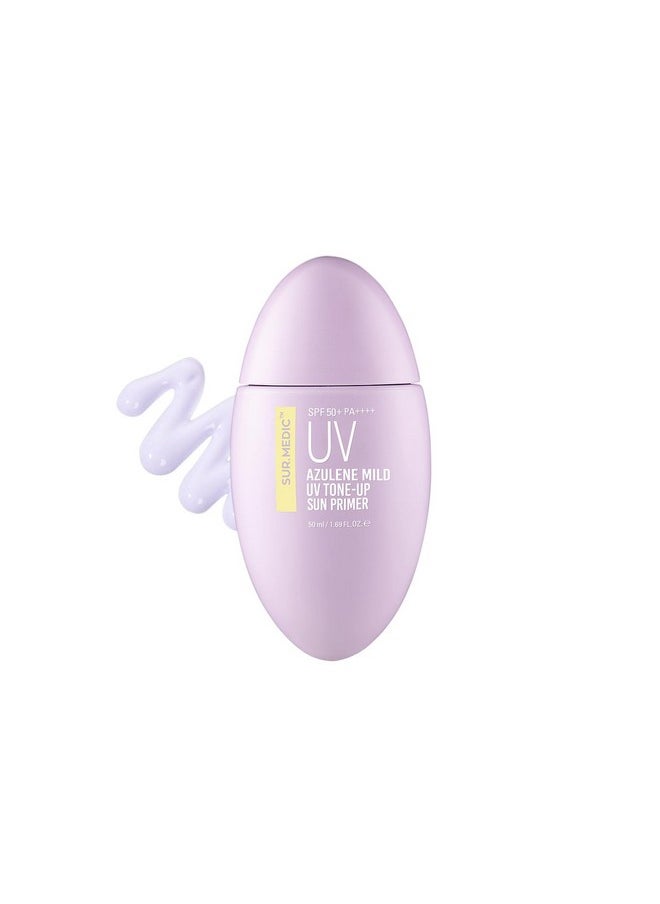 SUR.MEDIC+ - Mild Tone-Up Cream 1.69 Oz / 50Ml (All-In-One Tone Up Cream) - Sensitive Skin, Azulene Soothing, Hydrating Formulas, Korean Skin Care - Image 1