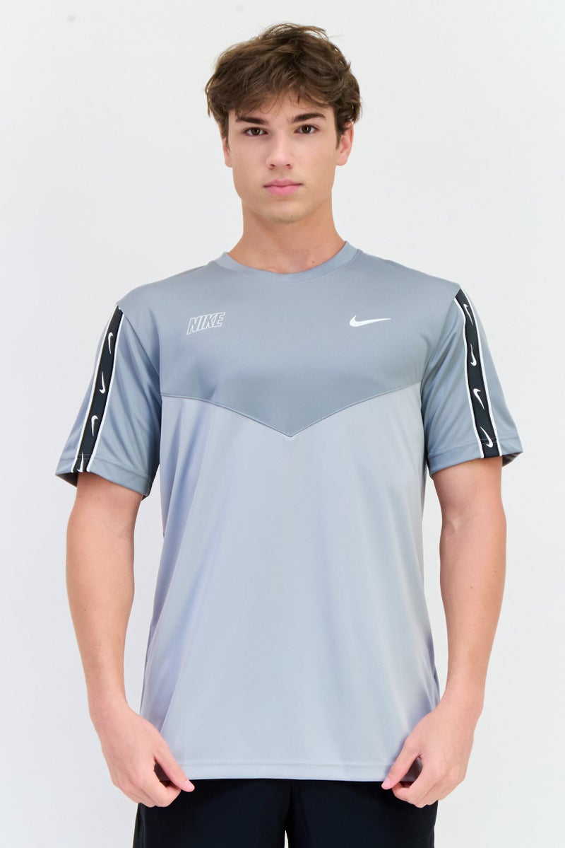 Nike Men Sportswear Fit Short Sleeves Training T-Shirt, Multicolor  - Image 1