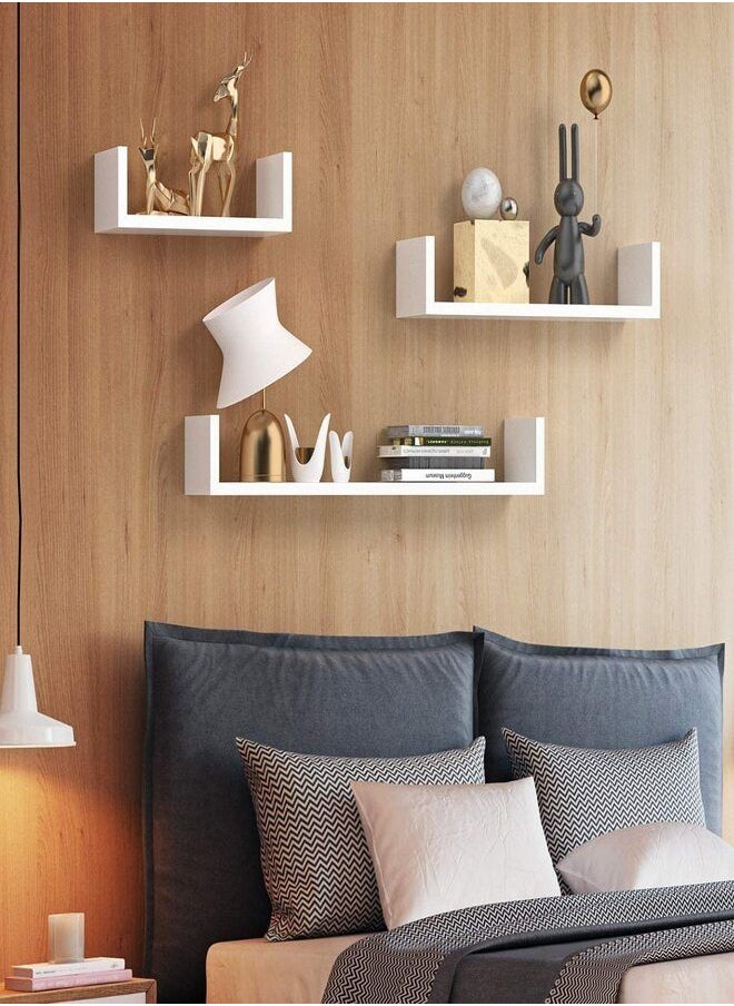 Generic - Wall Shelf, Floating Shelves Set of 3, - Image 1