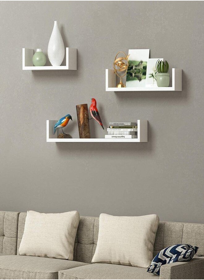 Generic - Wall Shelf, Floating Shelves Set of 3, - Image 1