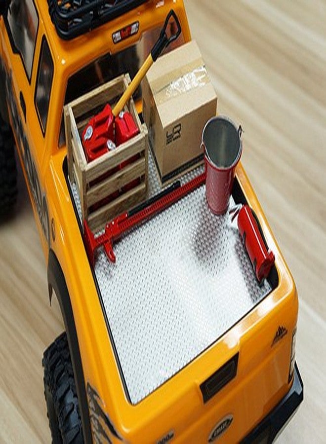 Yeah Racing Steel Diamond Plate Accessory Type A 14cm X 20cm For Crawler Tractor Truck #YA-0458 - Image 4
