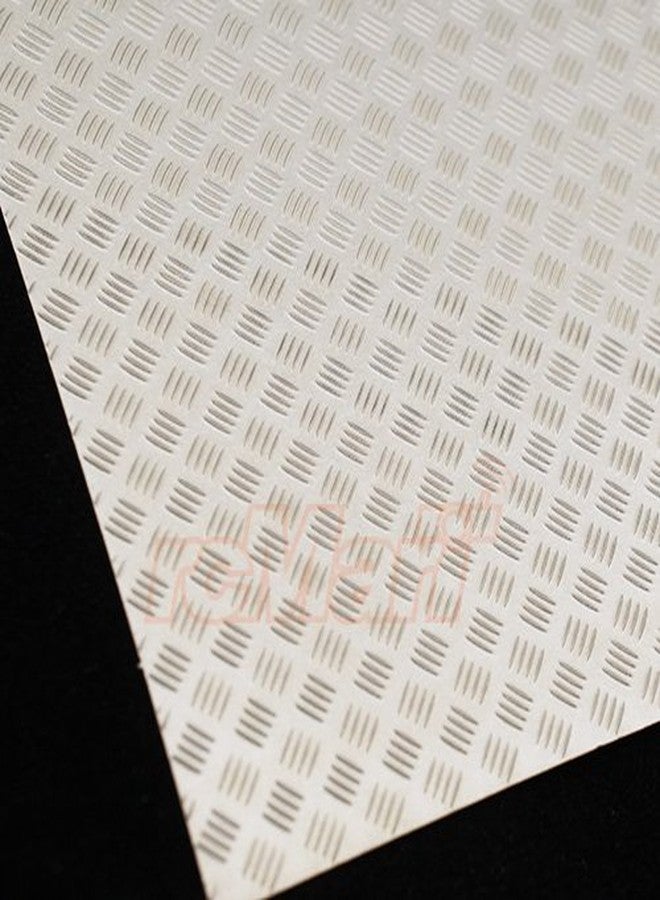 Yeah Racing Steel Diamond Plate Accessory Type A 14cm X 20cm For Crawler Tractor Truck #YA-0458 - Image 2