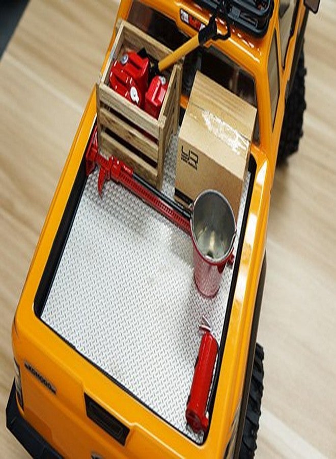 Yeah Racing Steel Diamond Plate Accessory Type A 14cm X 20cm For Crawler Tractor Truck #YA-0458 - Image 5