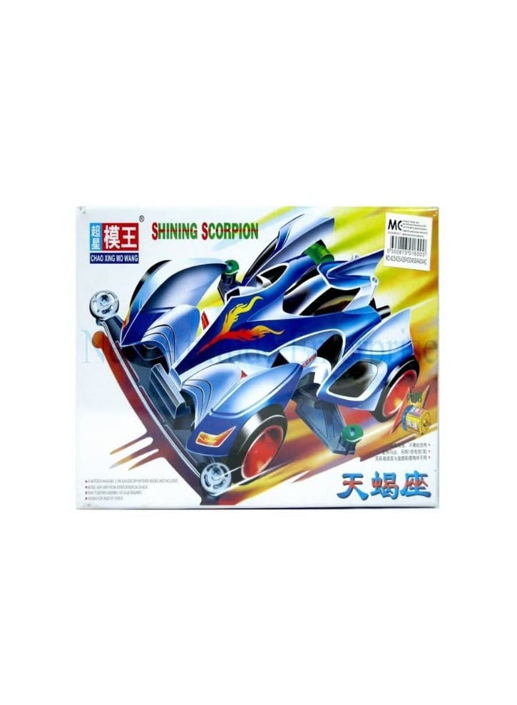 سيارة ميني 4WD من طراز تشاو شينغ مو وانغ (العقرب اللامع) بمقياس 1/32
