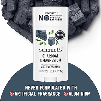 Schmidt's Schmidts Natural Deodorant Charcoal Magnesium 265 Oz - Image 4