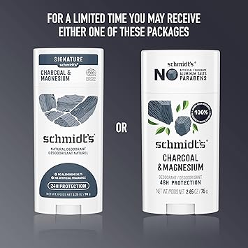 Schmidt's Schmidts Natural Deodorant Charcoal Magnesium 265 Oz - Image 5