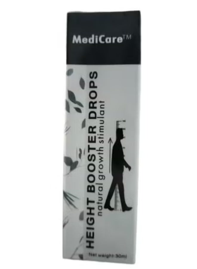 MEDICARE Height Increase Drops, Natural Growth Stimulants, Youth Bone Growth Increase Oil, Natural Herbal Height Increase Essential Oil, Adult Height Increase, Bone Growth 30ML - Image 1