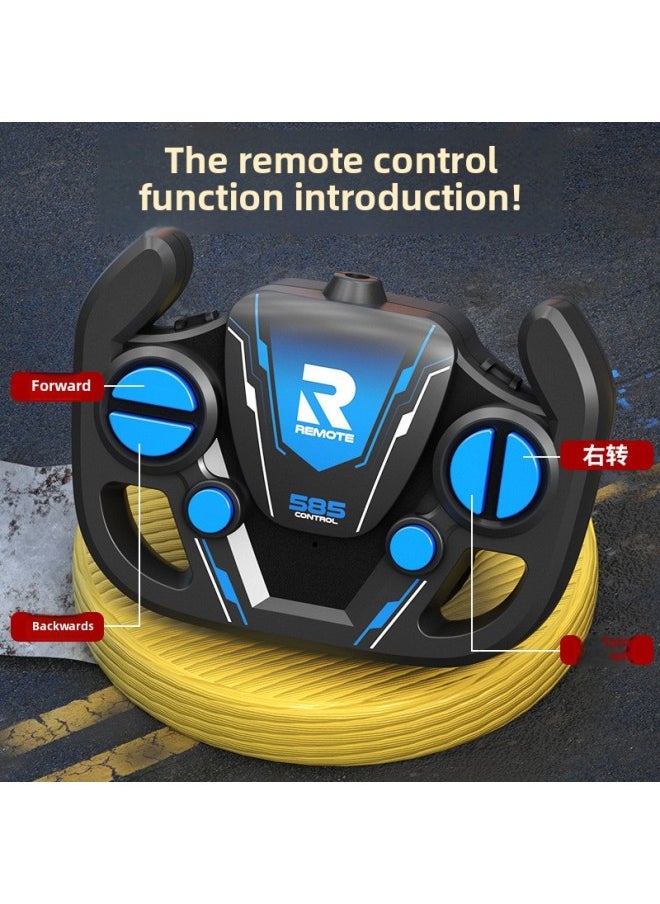 Generic Boy's Remote Control Car Hand-Controlled Drift Car Drift Fast Mini Simulation Wireless Racing Boy's Toy-Color:Xl 25cm★ Galvanized Sports Car (black And Green)-Scale:[single Battery Standard] Battery Life Is About 30 Minutes (home Signal Is About 3m Distance)  - Image 5