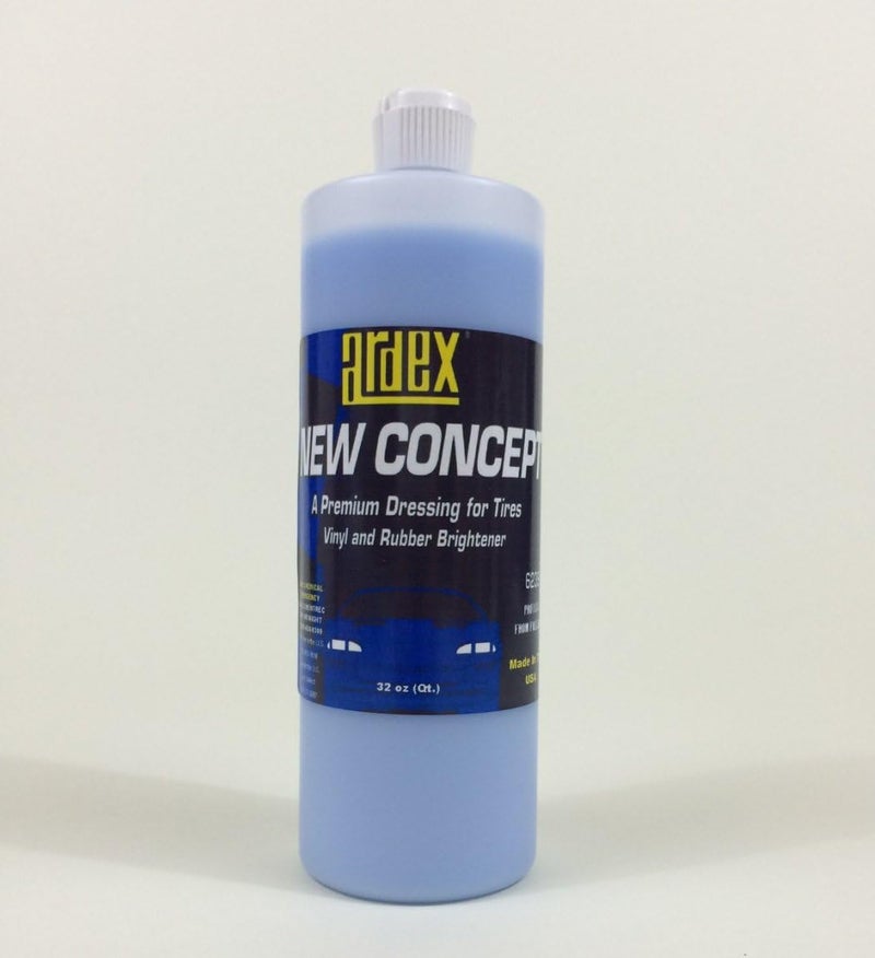 New Concept Tire & Trim Shine - Vinyl, Dash, Seat, Plastic & Rubber Dressing (16 oz, 32 oz, 1 Gal.) - DIY Like The Pros (32 oz)