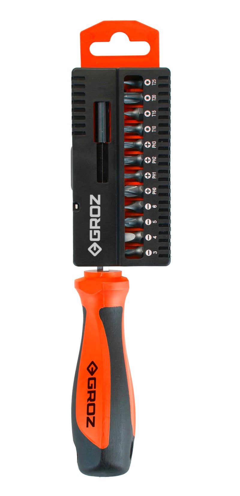 Groz 13 Pcs Screwdriver Set | 4 Philips, 4 Flat, 4 Torx | Multipurpose Screwdriver Kit | Home Toolkit Set | Screwdriver Kit for Home Repairs, Professional Use, DIY Use | KIT/SCDR/13/ST - Image 1