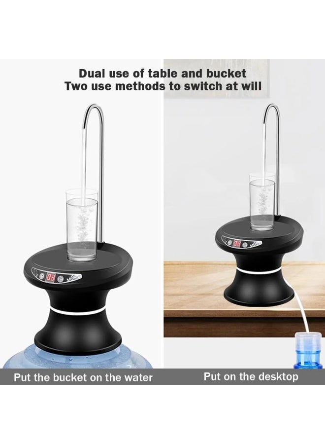 BPA Free Universal Automatic Electric Drinking Water Pump USB Dispenser with 5 Different Hydraulic Modes  - Image 5