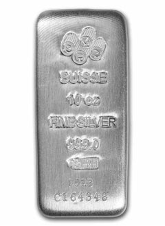 PAMP PAMP Suisse Silver 10 oz (311 gram) Bar  - Image 1