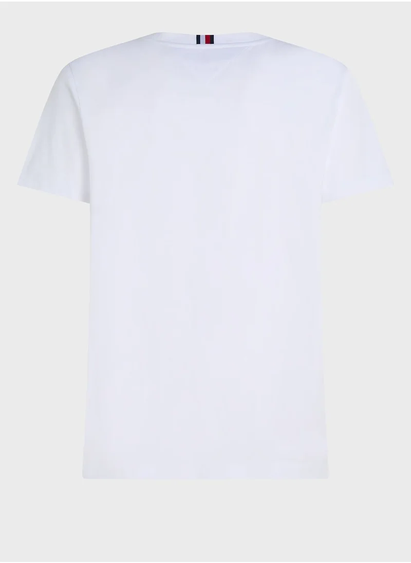 TOMMY HILFIGER Graphic Crew Neck T-Shirt